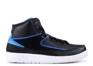 Air Jordan 2 Retro Bg (Gs) "Radio Raheem" Noir Bleu (834276-015)