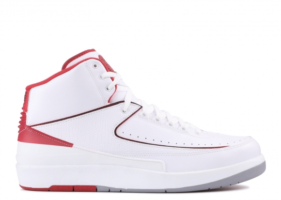 Air Jordan 2 Retro Blanc Rouge (385475-102)