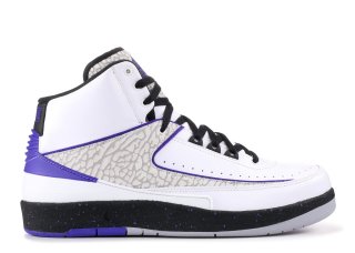 Air Jordan 2 Retro "Concord" Blanc Pourpre (385475-153)