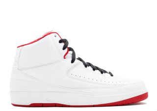 Air Jordan 2 Retro "History Of Flight" Blanc Rouge Noir (su10mnjdls768)