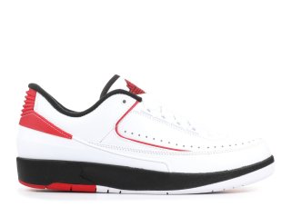 Air Jordan 2 Retro Low "Chicago 2016 Release" Blanc Rouge (832819-101)