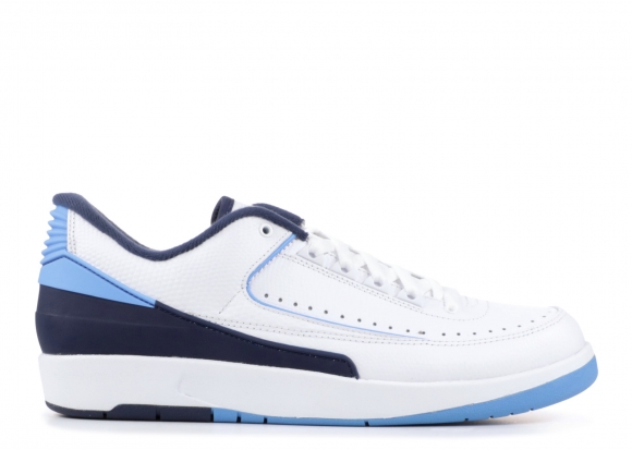 Air Jordan 2 Retro Low "Unc" Blanc Bleu (832819-107)