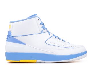 Air Jordan 2 Retro "Melo" Blanc Bleu (385475-122)