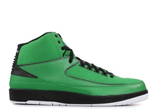 Air Jordan 2 Retro Qf "Candy Pack" Vert Noir (395709-301)