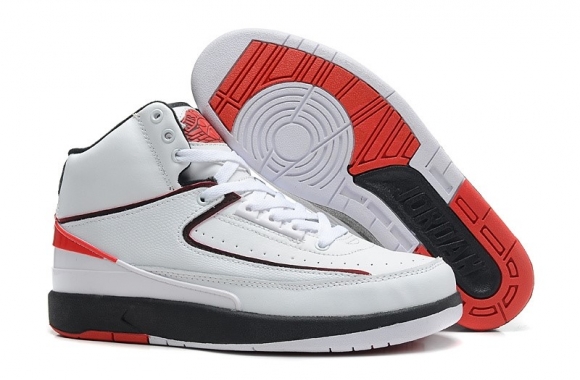 Air Jordan 2 White Red