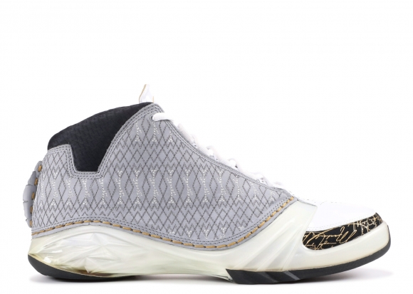 Air Jordan 23 Blanc Noir Or (318376-102)