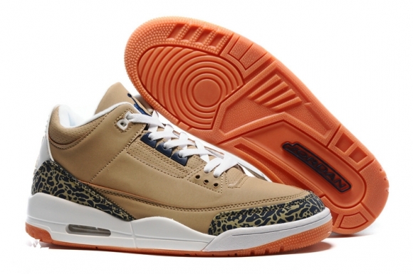 Air Jordan 3 Khaki Suede Marron