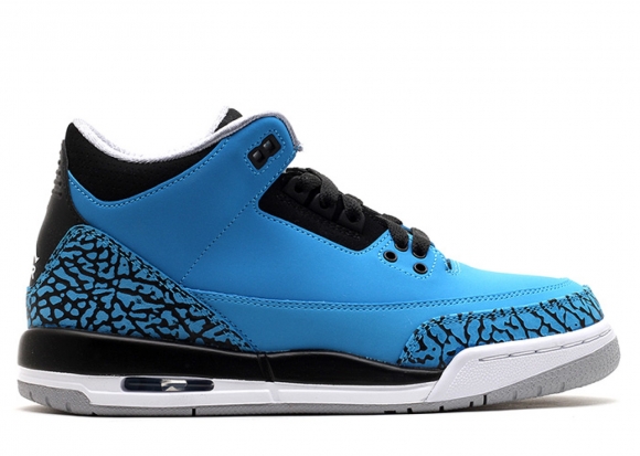 Air Jordan 3 Retro Bg (Gs) "Powder Bleu" Bleu (398614-406)