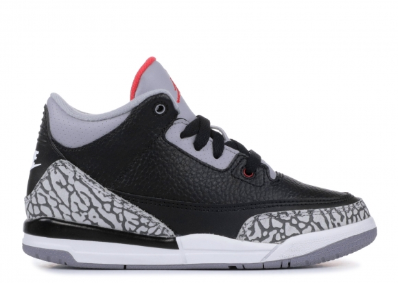 Air Jordan 3 Retro Bp "Black Cement" Noir Gris (429487-021)