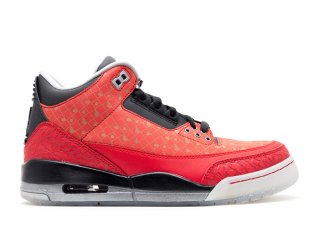 Air Jordan 3 Retro Db "Doernbecher 2013" Rouge (437536-600)