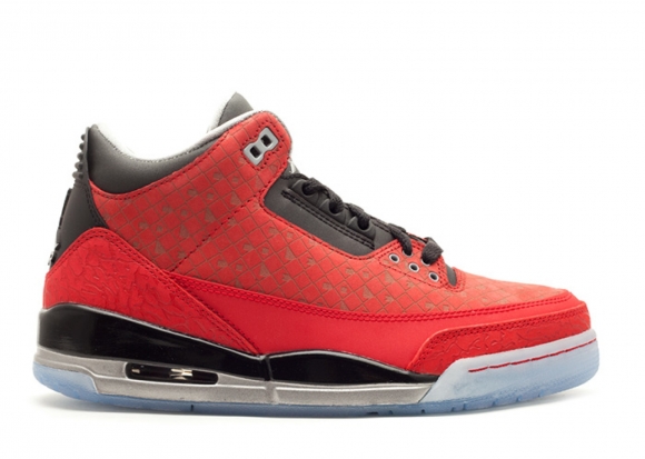 Air Jordan 3 Retro Db "Doernbecher" Rouge Noir (437536-600)