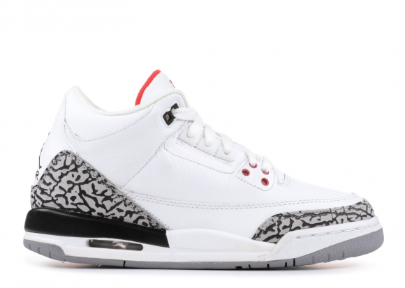 Air Jordan 3 Retro (Gs) "2011 Release" Blanc Noir (398614-105)