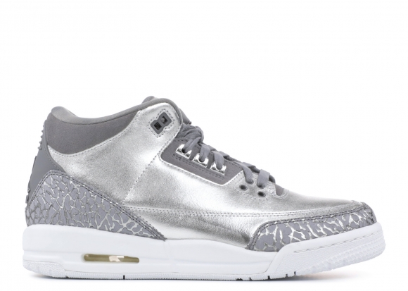 Air Jordan 3 Retro Hc "Chrome" Métallique Argent (aa1243-020)