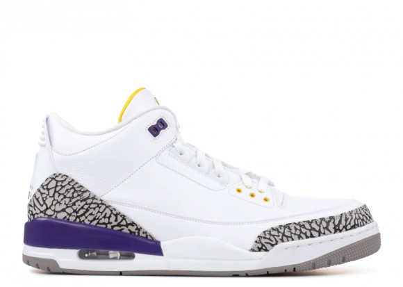 Air Jordan 3 Retro "Kobe Pack Pe" Blanc Pourpre (136064-107)