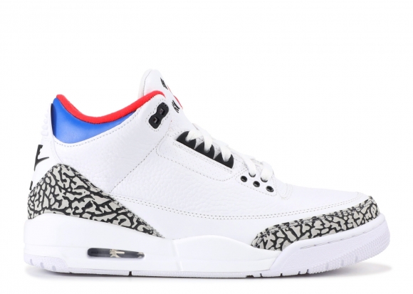 Air Jordan 3 Retro "Seoul" Blanc Noir (av8370-100)