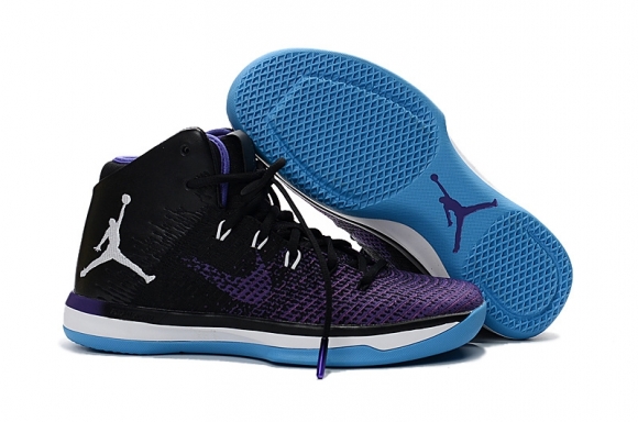 Air Jordan 31 Noir Pourpre Bleu