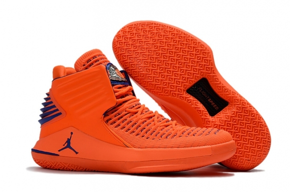 Air Jordan 32 Orange Bleu