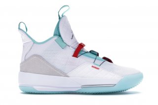 Air Jordan 33 "Guo Ailun" Pe Blanc Bleu (aq8830-101,bv5072-101)