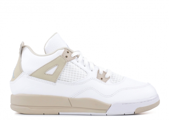 Air Jordan 4 Retro Bp "Linen" Blanc (487725-118)