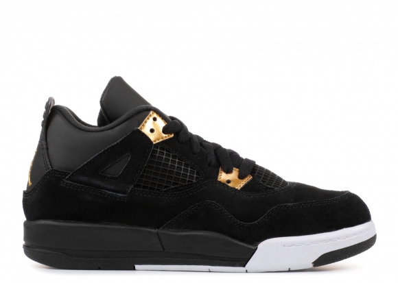 Air Jordan 4 Retro Bp (Td) "Royalty" Noir Or (308499-032)