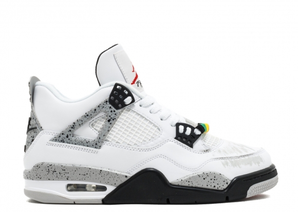 Air Jordan 4 Retro "Do The Right Thing Pack" Blanc Noir (840606-192a)