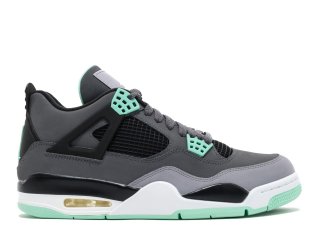 Air Jordan 4 Retro "Green Glow" Gris Vert (308497-033)