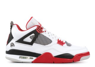 Air Jordan 4 Retro "Mars Blackmon" Blanc Rouge (308497-162)