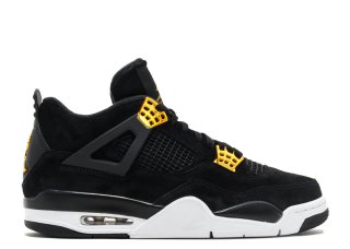 Air Jordan 4 Retro "Royalty" Noir Or (308497-032)