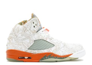 Air Jordan 5 Ra "Laser" Blanc Orange (315749-131)