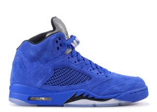 Air Jordan 5 Retro "Bleu Suede" Bleu (136027-401)