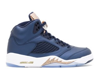 Air Jordan 5 Retro "Bronze" Marine (136027-416)