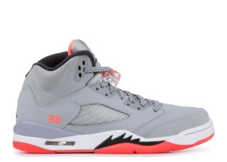 Air Jordan 5 Retro Gg (Gs) "Hot Lava" Gris Orange (440892-018)