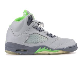 Air Jordan 5 Retro "Green Bean" Gris Vert (136027-031)