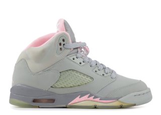 Air Jordan 5 Retro (Gs) Argent Rose (134092-061)