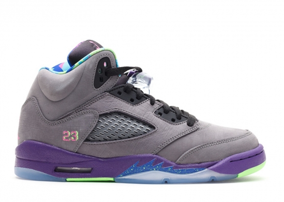 Air Jordan 5 Retro (Gs) "Bel Air" Gris Pourpre (621959-090)