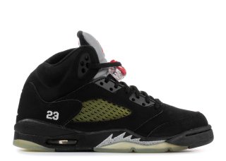 Air Jordan 5 Retro (Gs) Noir (134092-004)