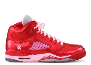 Air Jordan 5 Retro (Gs) "Valentines Day" Rouge Rose (440892-605)