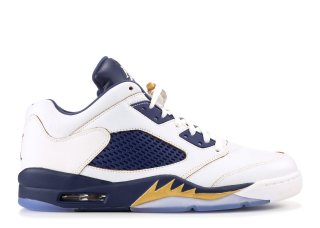 Air Jordan 5 Retro Low "Dunk From Above" Blanc Marine (819171-135)