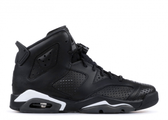 Air Jordan 6 Retro Bg (Gs) "Noir Cat" Noir (384665-020)