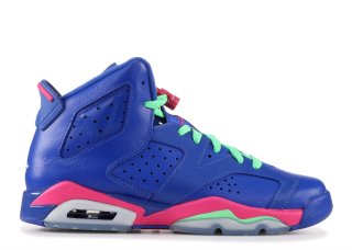 Air Jordan 6 Retro (Gs) "Game Royal" Bleu (543390-439)