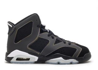 Air Jordan 6 Retro (Gs) "Lakers" Noir (384665-002)