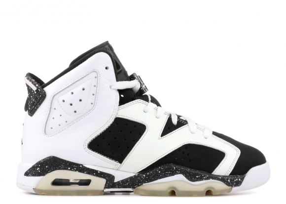 Air Jordan 6 Retro (Gs) "Oreo" Blanc Noir (384665-101)