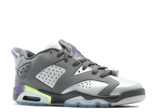 Air Jordan 6 Retro Low Gg (Gs) Gris (768878-008)