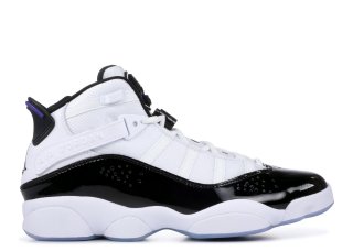 Air Jordan 6 Rings "Concord" Blanc Noir (322992-151)