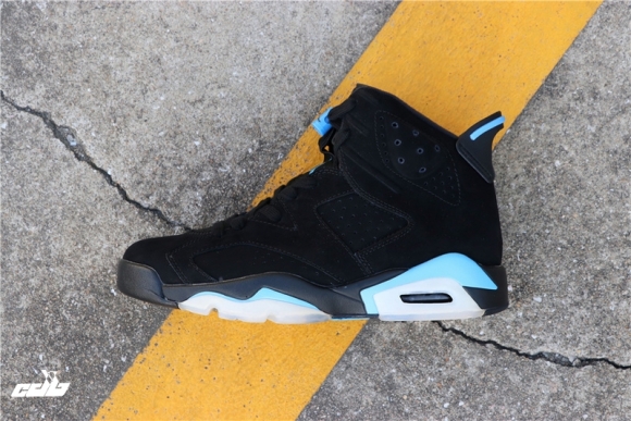 Air Jordan 6 "Unc" Noir Bleu