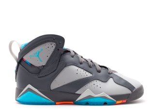 Air Jordan 7 Retro Bg (Gs) "Barcelona Days" Gris Bleu (304774-016)