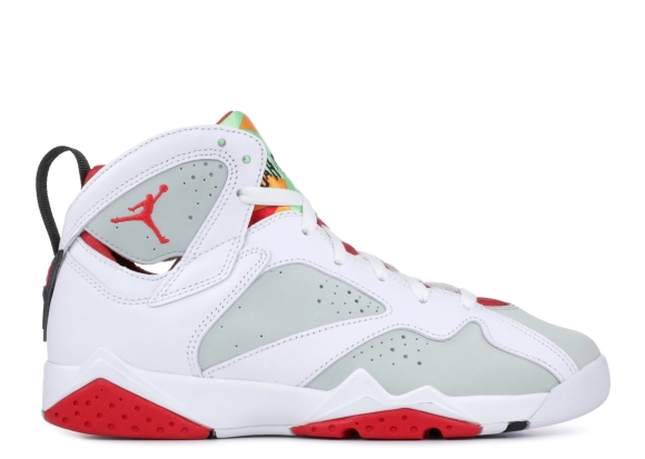 Air Jordan 7 Retro Bg (Gs) "Hare" Blanc Rouge (304774-125)