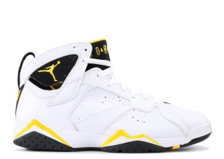 Air Jordan 7 Retro Blanc Jaune (304774-172)