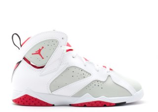 Air Jordan 7 Retro Bp Blanc Rouge (304773-125)