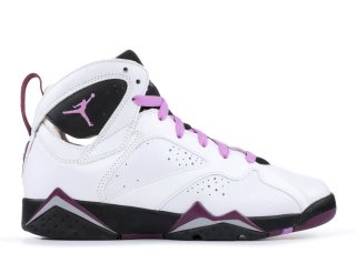 Air Jordan 7 Retro (Gs) "Fuchsia Glow" Blanc Rose (442960-127)